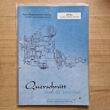Opel Olympia P53 P55 P56 P57 P58 Rekord Caravan 1953-63 Reparaturanleitung Nr 44