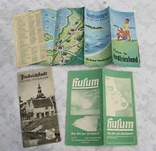 Prospekt Ferien Nordfriesland HUSUM Tor zu den Halligen FRIEDRICHSTADT Holländer