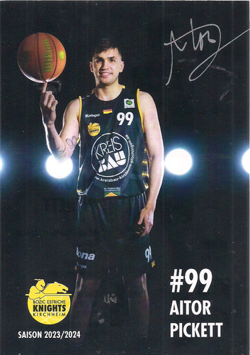 Autogramm aitor pickett - aitor,