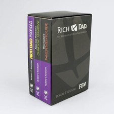 RICH DAD POOR DAD - DIE KLASSIKER, ROBERT T. KIYOSAKI, 3 Bücher im Set UNGELESEN