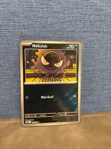 Pokemon karte nebulak reverse - karte,