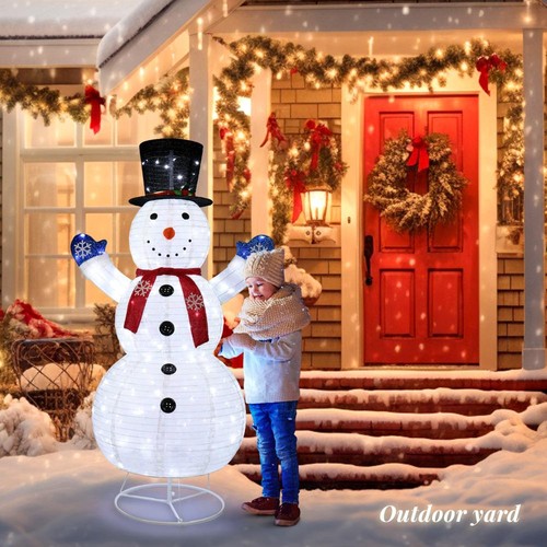 Led schneemann 180cm - led,