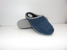 ! Erzgebirge, Qualität,  Filzpantoffeln, blau, superleicht, in Größen 41 bis 48,