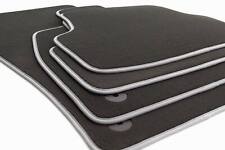 NEU Premium Fußmatten Silberner Rand passend für VW Golf 5 6 Scirocco GTI GTD 4x