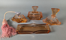 Art Déco Pressglas Rosalin