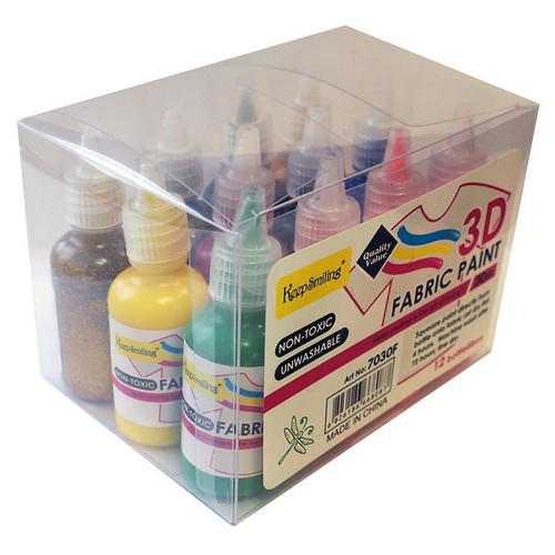 Stoffmalfarbe 30 ml - 3d, x
