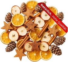 NaDeco Weihnachts-Potpourri, Weihnachtsdeko, Adventskranz Deko Set, Adventsdeko