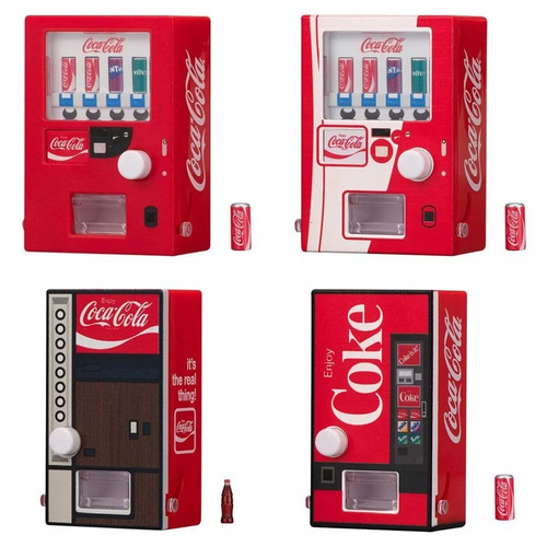Coca cola automat mini figur - cola,