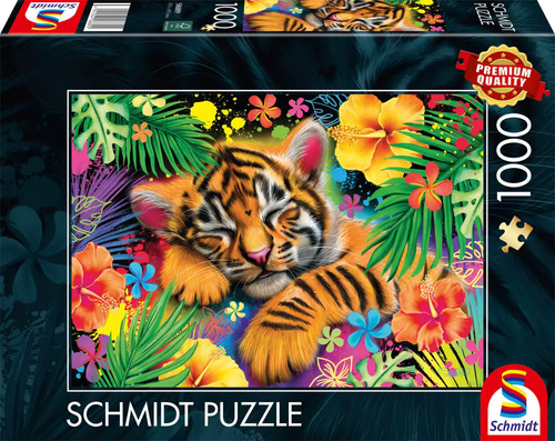 Tiger welpe puzzles standard - tiger-welpe,