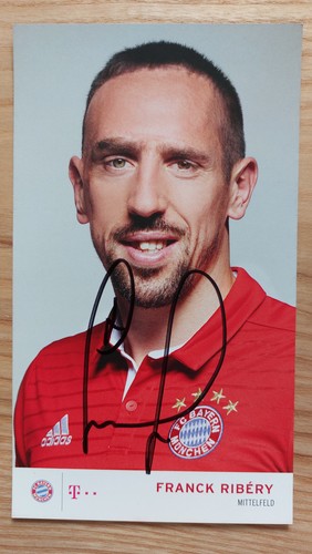 Franck ribery signiert - ribery, --