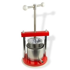 DEMA Obstpresse Edelstahl 1,5 Liter OBP 1,5 Beerenpresse  30022