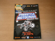 Freestyle Motocross Worldcup, Chemnitz, Monsterjumps, Programmheft 2004