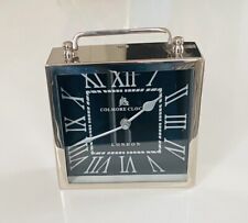 Colmore Clock London Quarz verchromte Tischuhr.