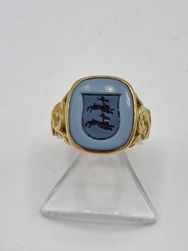 F73 art deco wappen siegel - ,