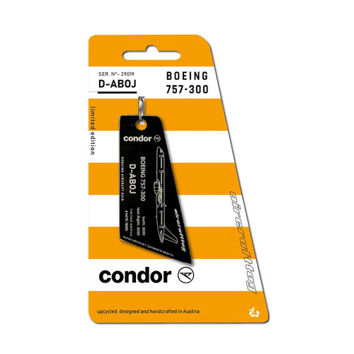 Aircrafttag condor b757 aboj - b757, d-aboj