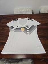 Adidas Trikot Shirt - Weiß Schwarz Deutscher Fussball-Bund - Gr. XL