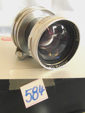 ERNST LEITZ WETZLAR SUMMITAR 5cm; 1:2 OBJEKTIV -LEICA GERMANY;VERSENKBAR M39-584