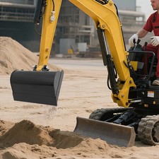 Minibagger-Schaufel Minibagger-Anbaugeräte Baggerschaufel Digger Eimer Schaufel