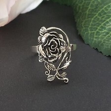 Rosen Ring Silberring Rose