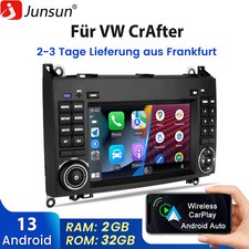 Carplay Für VW Crafter 7"Android 13 Autoradio GPS Navi WIFI BT DAB+ SWC FM 2+32G