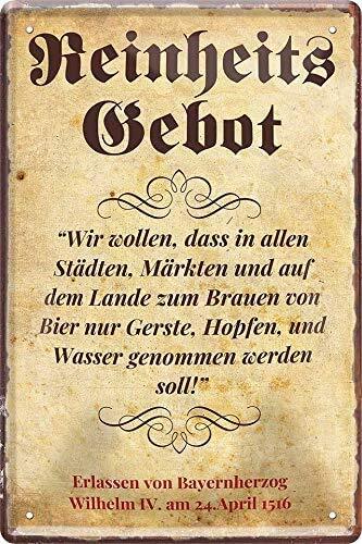 Blechschilder bier lustiger - blechschilder,