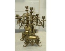 K53) Paar Kerzenleuchter