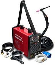 Aluminium Schweißgerät TIG WIG AC/DC PULS 200A Inverter PARKER Schweißmaschine