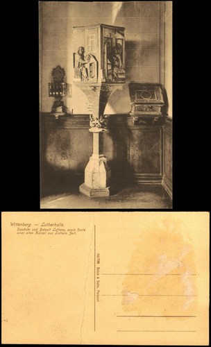 Ansichtskarte lutherstadt - ansichtskarte,