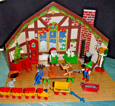 Playmobil 3974 Weihnachtswerkstatt und Extras, mit Diorama