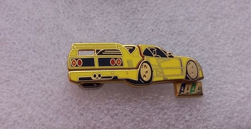 Ed59 pin ferrari aaa gelb - pin's,