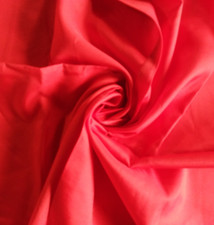 0,65m Futterstoff, Rot, 135cm Breit