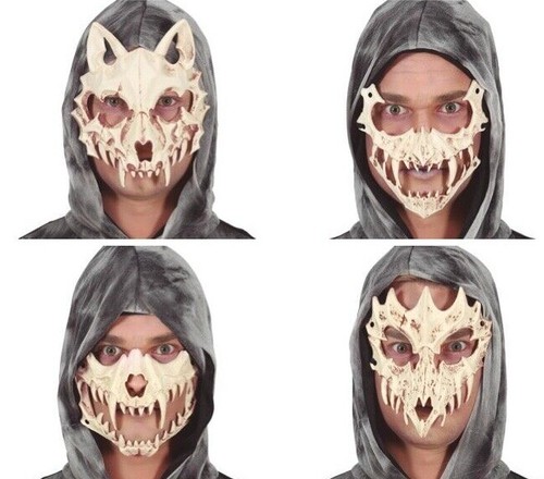 Tier totenkopf maske - tier,