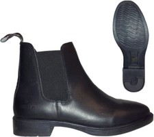 Reitstiefelette Stiefelette Busse Leder Schwarz Gr. 30-45