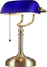 Blau Banker Schreibtischlampe