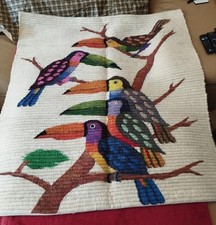 Wandteppich Alpaka Peru 70er