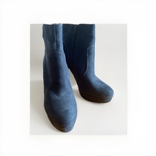 Stiefeletten Wildlederimitat