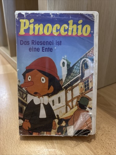 Vhs pinocchio das riesenei ist - vhs,