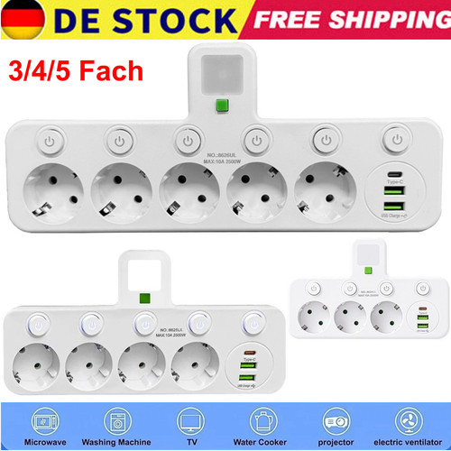 Fach steckdosenadapter - 3-5,