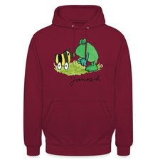 Janosch Frosch Tigerente Kuss Unisex Hoodie
