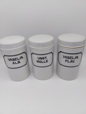 3 alte Porzellan Deckeldose