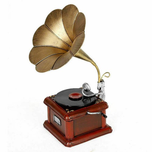 Retro vintage plattenspieler - retro,