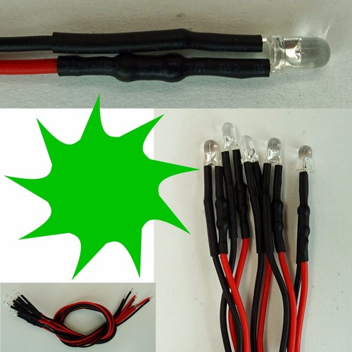Stück led 5mm grün 16v - 16v,