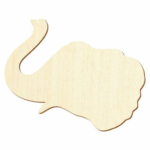 Holz elefantenkopf deko - elefantenkopf,