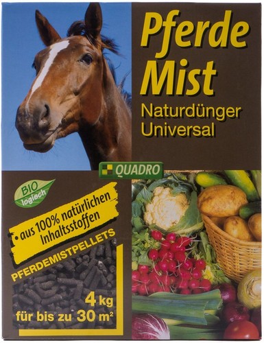 Pferdemist 4kg pellettiert