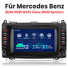 GPS FM Für 2004-2012 Mercedes-Benz A.B-Klasse W245 W169 Android Autoradio Stereo