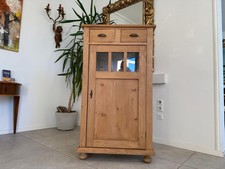 Bäuerliches Vertiko Bücherschrank Halbschrank Bauernschrank G2290