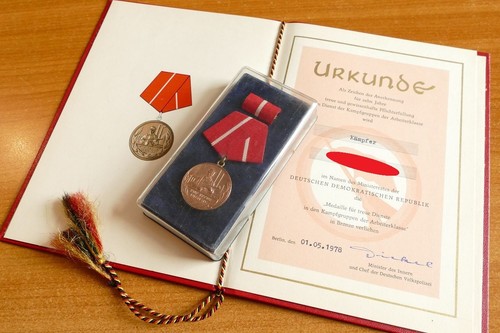 Medaille treue dienste - f.,