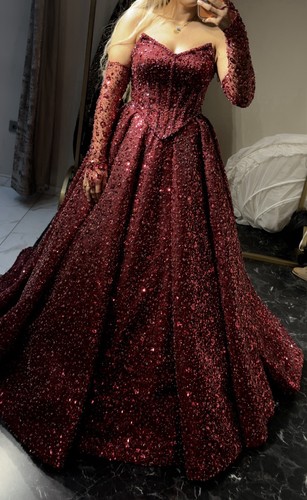 Rote hennakleid ballkleid - hennakleid,