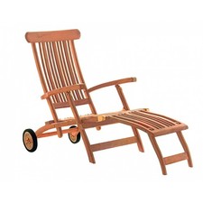 deVries Deckchair FLORES aus