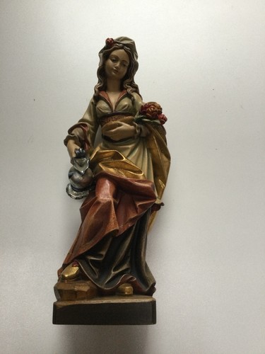 Heilige elisabeth holzfigur - heilige,
